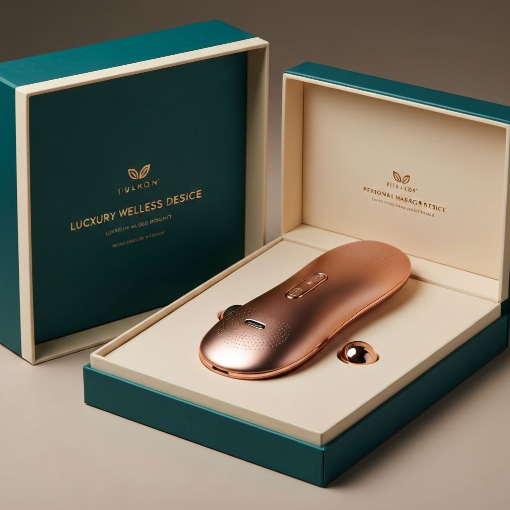 Vibromasseur Dual-Pulse Rose Gold